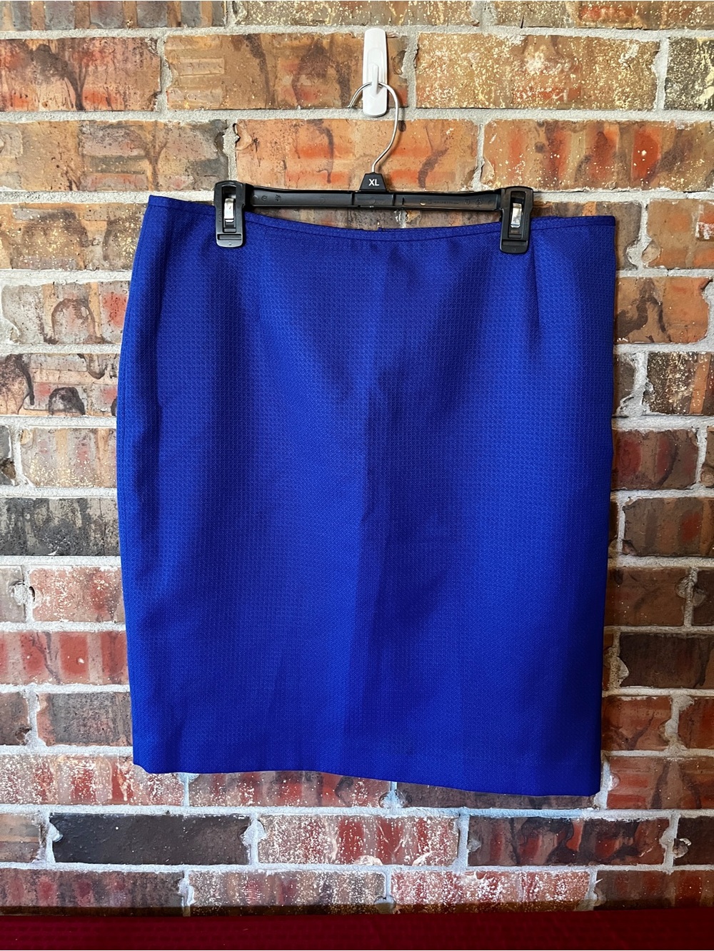 LeSuit Petite Women’s Royal Blue Fitted Skirt Size:16P